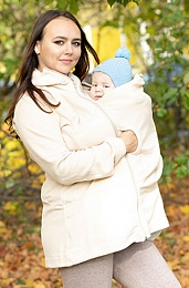 Флисовая слингокуртка и куртка для беременных  "Мама плюс"
